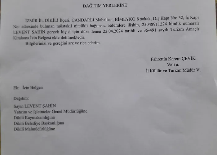 Vilă Subuesah Dikili