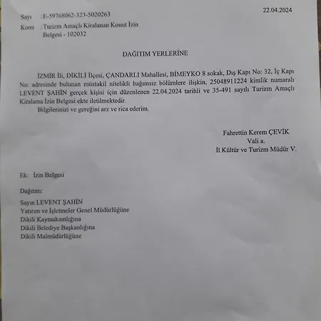 Villa Subuesah Dikili